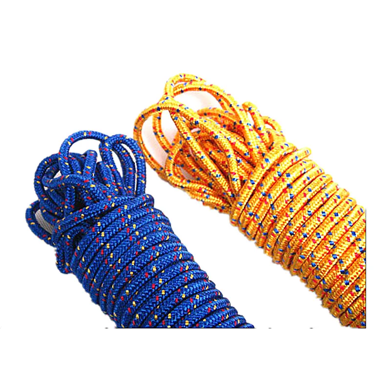 6MM Paracord 450kg load-bearing outdoor escape life Safety rope spare climbing umbrella rope high-strength nylon rope Paracord05