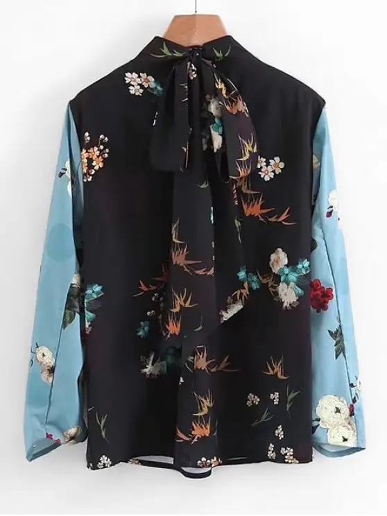 Hot Sale font b Women b font Stand Collar Long Sleeve Autumn font b Shirt b