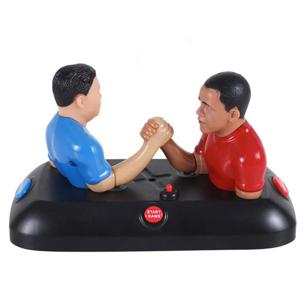 

New Mini Arm Wrestling Board Tabletop Game with Sound Compact Children Kid Toy Gift