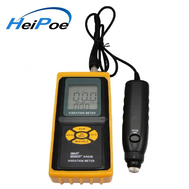 Smart Sensor AR63B Digital Precision Vibration Meter Tester Gauge Analyzer