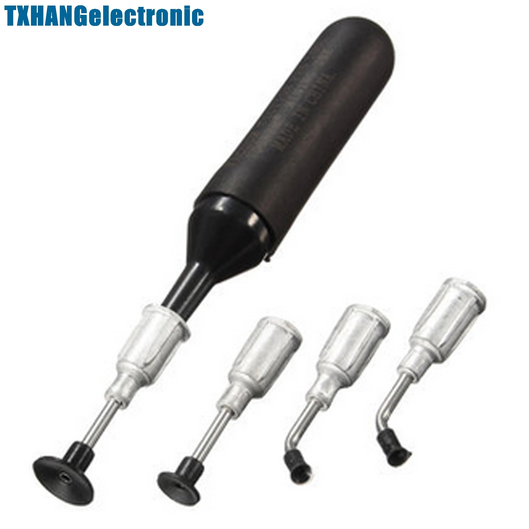 

SMD IC Vacuum Sucking Pen Picker Pick Hand Tool 4 Suction Headers