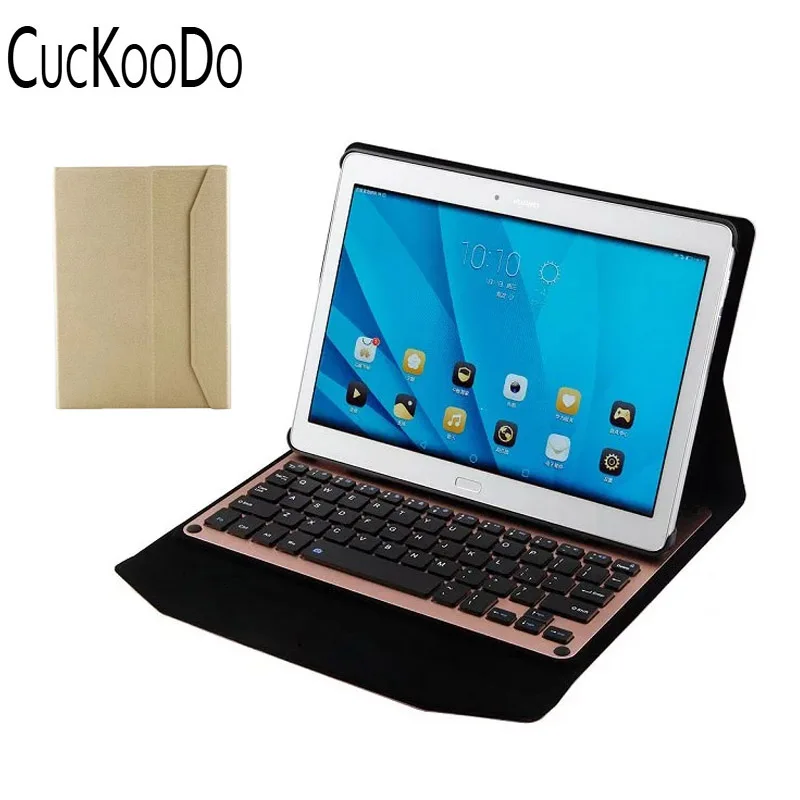 

CucKooDo For Huawei MediaPad M2 10.0 M2-A01,Aluminum Bluetooth Keyboard Case Device Stand for Huawei MediaPad M2 10.0 M2-A01
