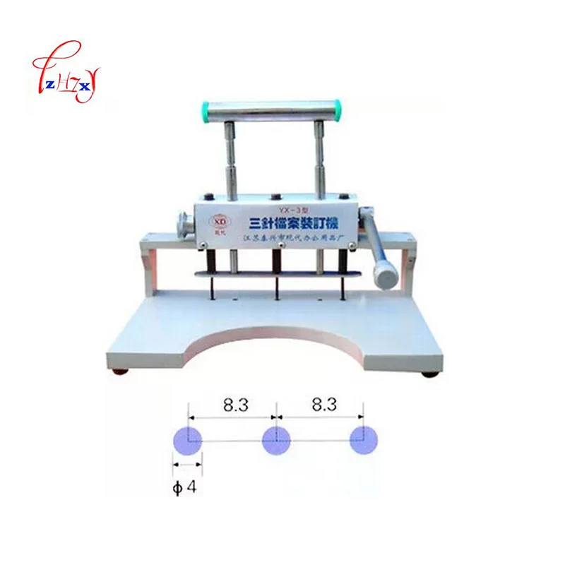 Manual File Binding Machine Three hole Punching Machine YX 3 File Cover