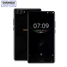 Doogee MIX 6GB 64GB 4G Smartphone 5.5 Inch Helio P25 Octa Core Phone 3380mAh 16MP+8MP Dual Rear Camera Fingerprint ID Telephone
