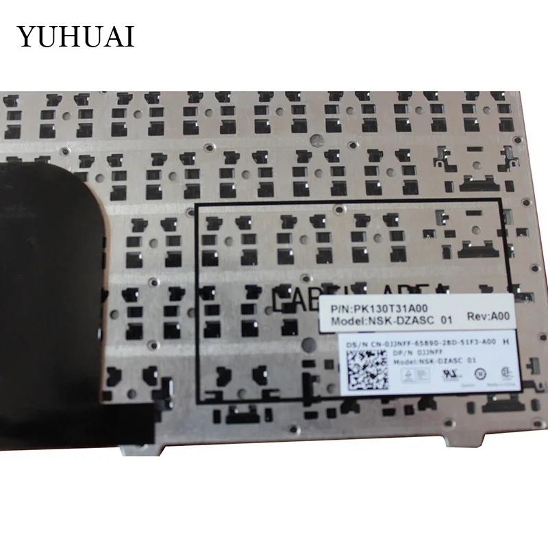 Новинка Клавиатура для ноутбука Dell Inspiron 17R 3721 17R 5721 3737 5737 N3721 N5721 M731R 5735 Клавиатура ноутбука США рамка