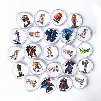 

Fast Shipping Full Set 23Pcs NFC Card Of Amiibo The Legend of Zelda Breath of the Wild Collection Coin Tag Ntag215 Young Link