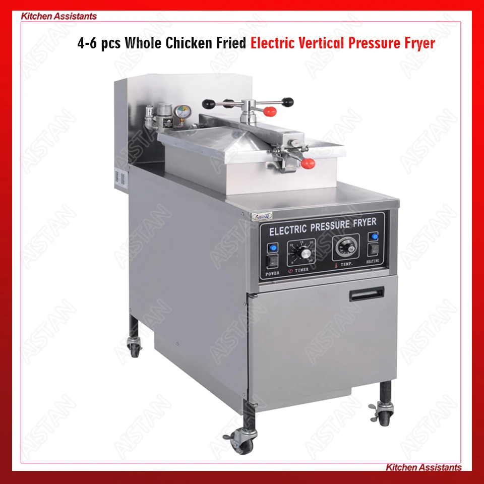 

MDXZ24 Electric Pressure Fryers with whole stainless steel(Manual Panel Version With Oil Pump)