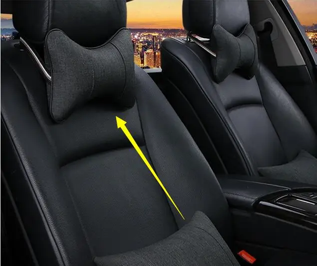 Buy car styling Car headrest pillow neckrest shoulder