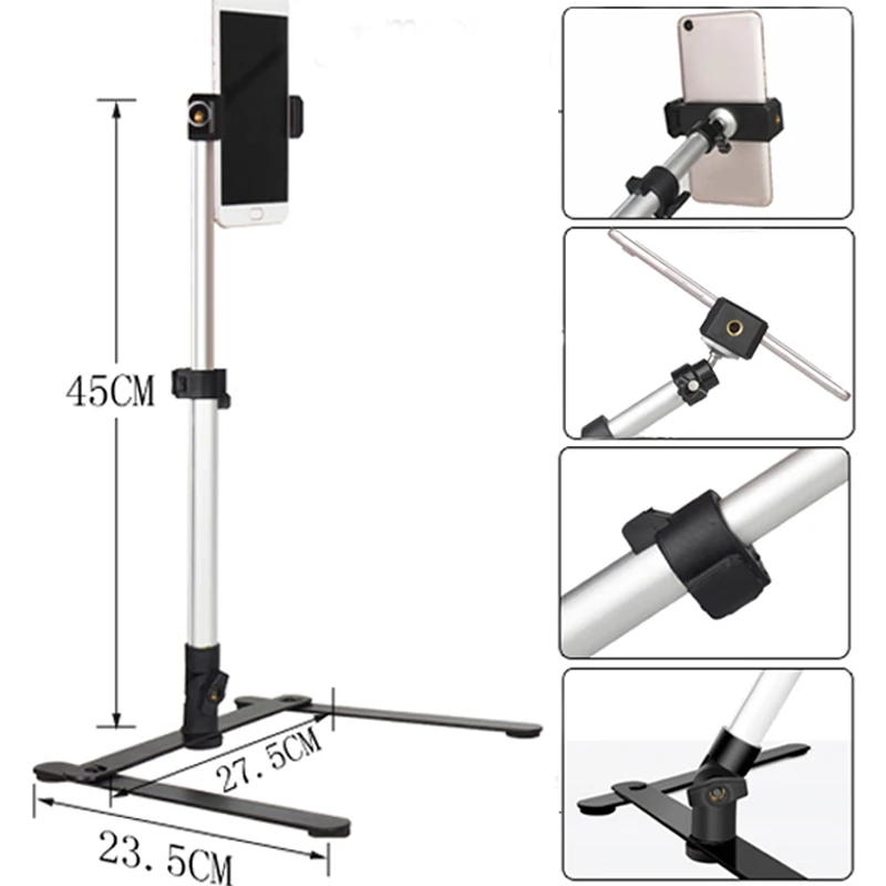 Универсальный настольный телефон воздушная съемка многофункциональная Запись видео микро курсовая фотография видео держатель для полки стойки поддержка