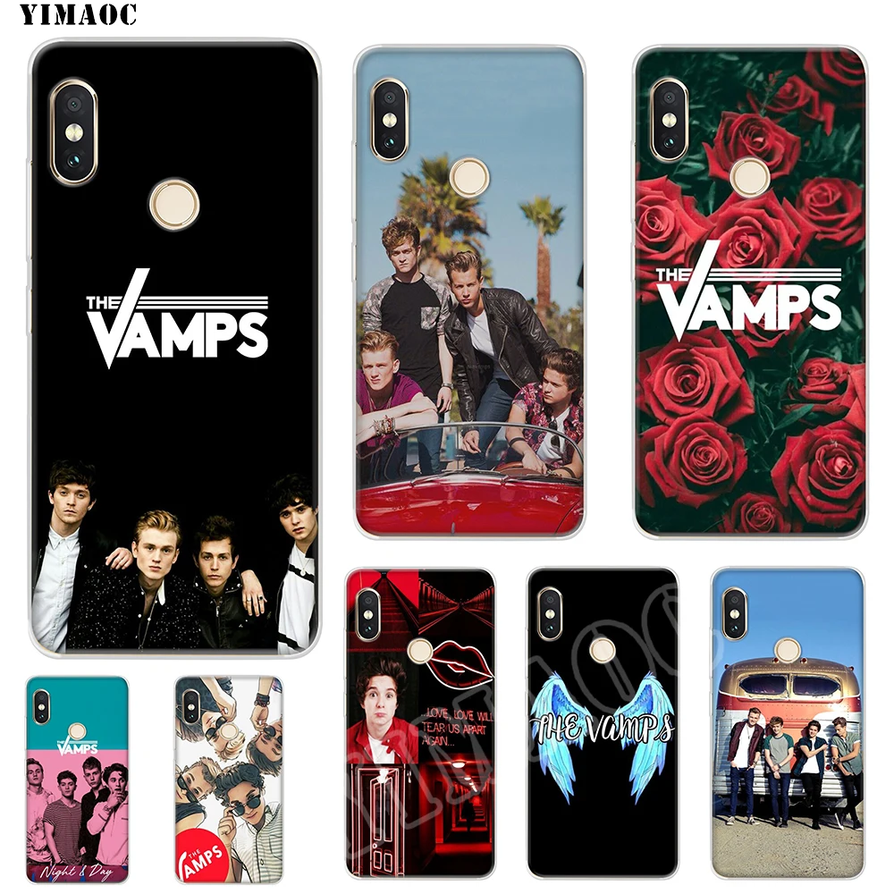 Мягкий силиконовый чехол YIMAOC The Vamps для POCOPHONE F1 Xiaomi Redmi Note 6 7 Pro 6A Mi 8 Lite из ТПУ |
