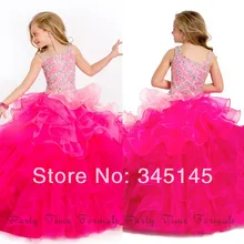 Быстрый подшипник платье на тонких бретельках дешевые платья на выпускной для девочки Формальные платья с цветочным узором для девочек бисером