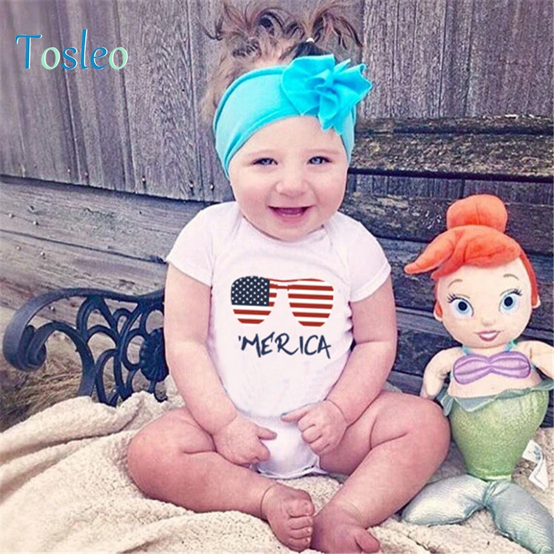 2018 Baby Clothes  Summer Funny Baby Bodysuit Clothes for Children White Toddler Bodysuit 3M-24M
