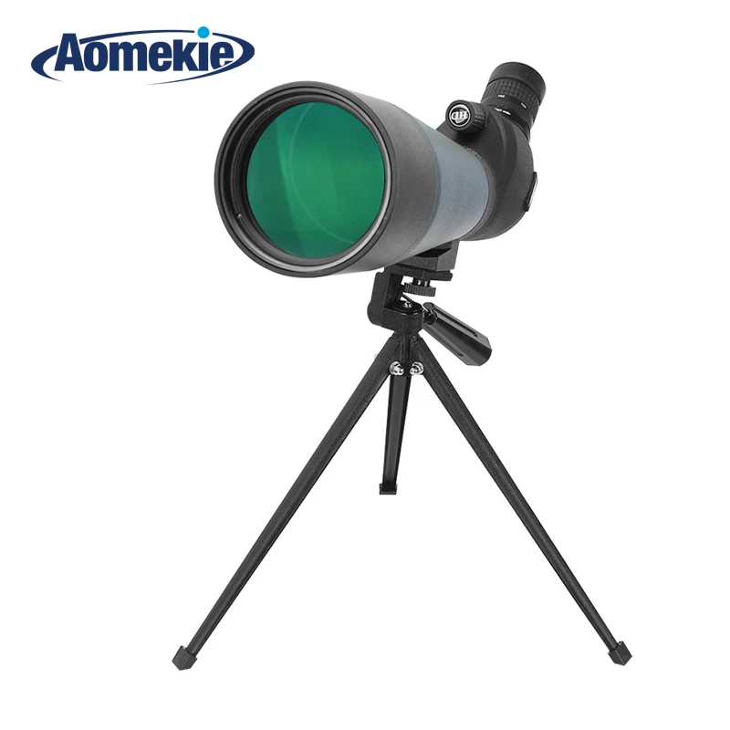 Монокулярный телескоп AOMEKIE 20 60X80 с зумом FMC объектив Bak4 Prism для наблюдения за