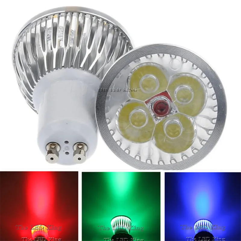 Ampoule Led variable GU10 3W 9W 12W 15W 110V 220V, lampe rouge bleu vert,  lumière blanche chaude et froide, projecteur 85-265V, 1-10 pièces -  AliExpress