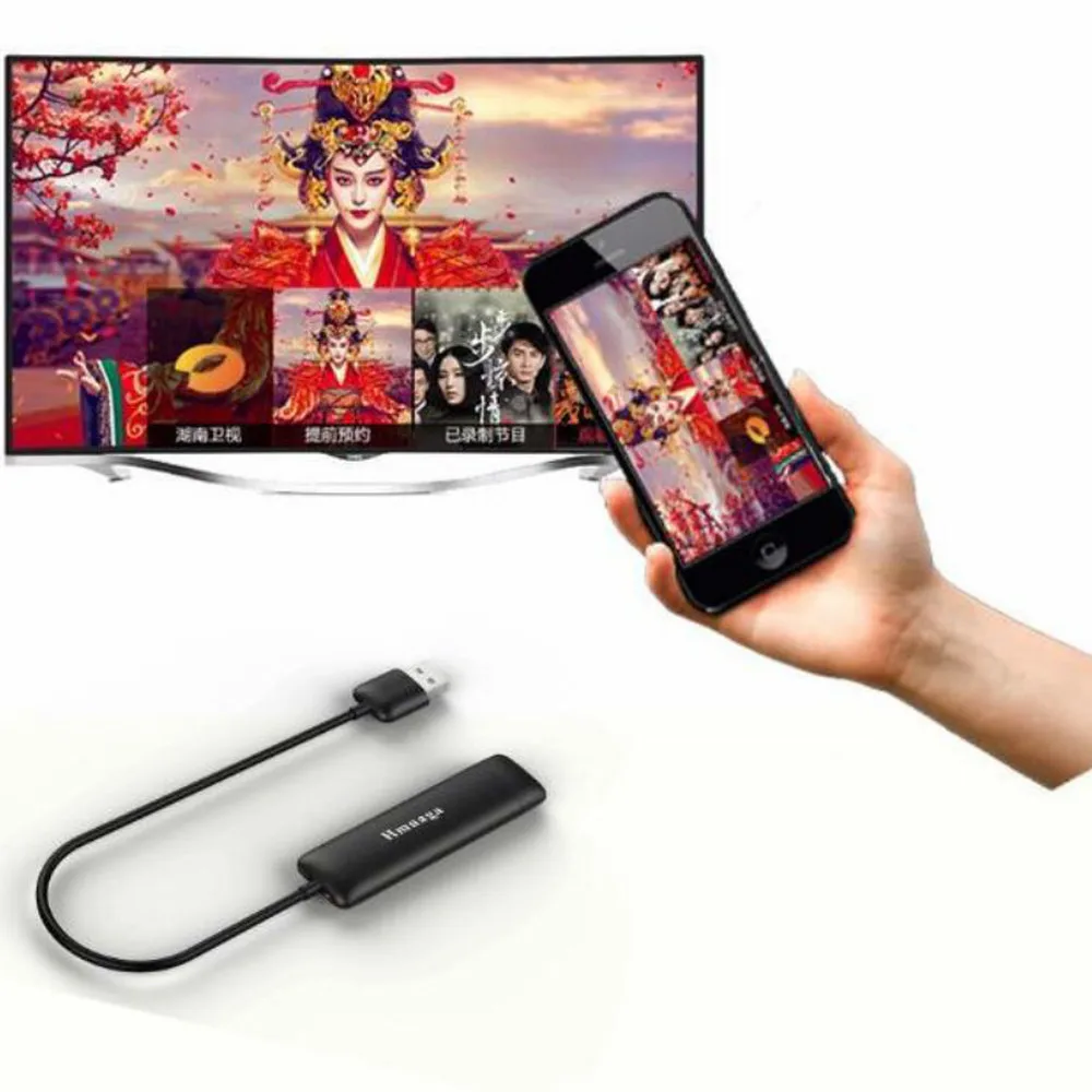 YIKIXI 1080P HDMI tv Stick 2,4G+ 5G WIDI WiFI HDMI Dongle Wi-Fi дисплей приемник Airplay Miracast Airmirroring