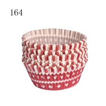 BAKEST 1000 шт в партии 4,5 дюймов Сердце шаблон Маффин, кекс бумажная форма для выпечки прекрасный свадебный украшения торт чашки