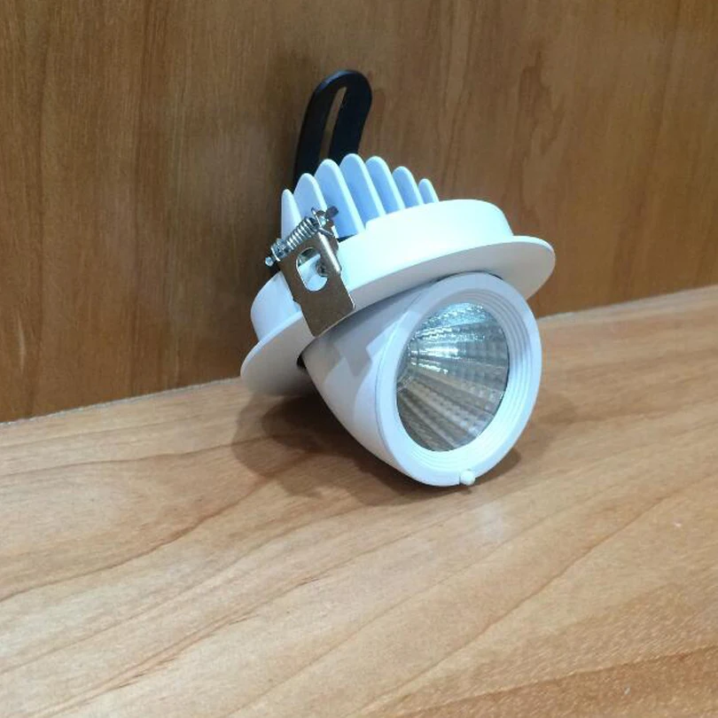 

Ondenn Adjustable 15W COB LED Downlights LED Recessed Ceiling Lamps AC85-265V Clothes Shoe Store Commerical Supermarket