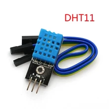 Датчик температуры и относительной влажности DHT11 модуль с кабелем для Uno Diy Kit