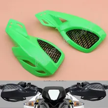Зеленый 7/8 ''22 мм Пластиковый мотоцикл щетка Сетка Бар ручная защита Handguard мотоцикл части ручка для мотокросса защита