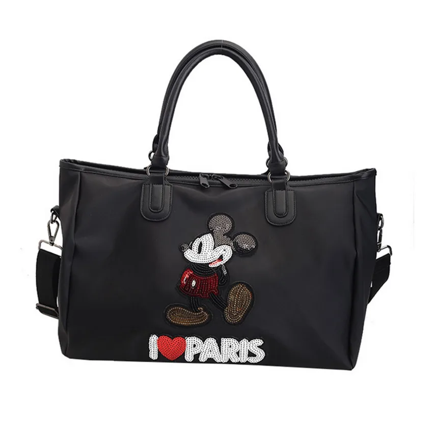 

European And American Sequined Overnight Bag Portable Women's Bag Waterproof Duffel Bag