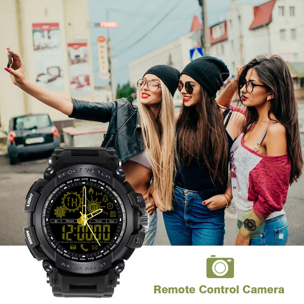 Diggro DI10 Smart Watch Waterproof Outdoor Sport 5ATM Luminous Dial Pedometer Message Reminder Clock Pointerfor Android IOS Diggro DI10 Smart Watch Waterproof Outdoor Sport 5ATM Luminous Dial Pedometer Message Reminder Clock Pointerfor Android IOS