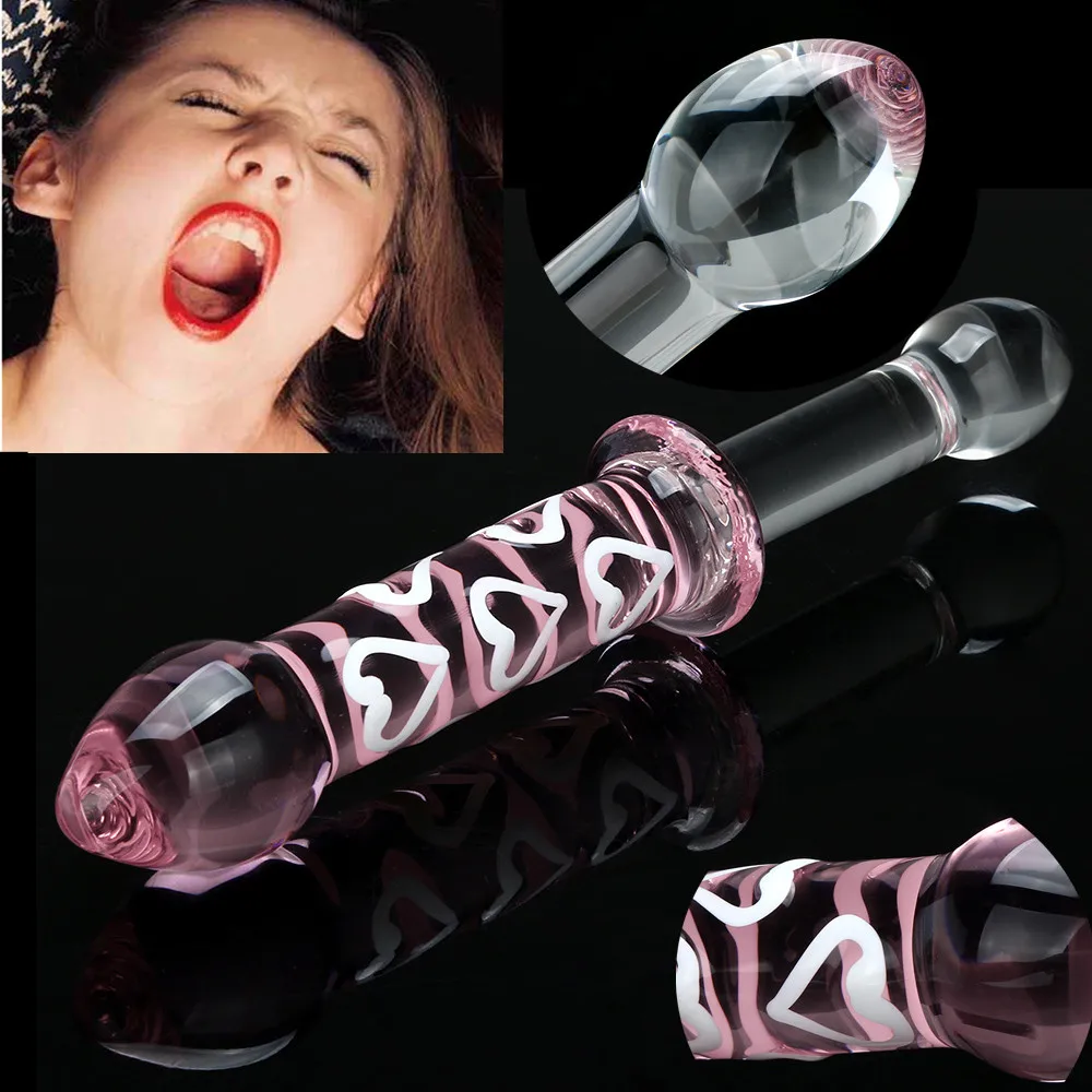 Crystal Glass Anal Plug Dildo Stimulator G-Spot Penis Massager anal for Women Adult Male Female Masturbation w323 |