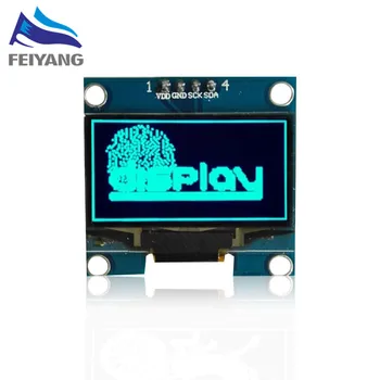 

5PCS 1.3" OLED module blue color IIC I2C 128X64 1.3 inch OLED LCD LED Display Module 1.3" IIC I2C Communicate MODU