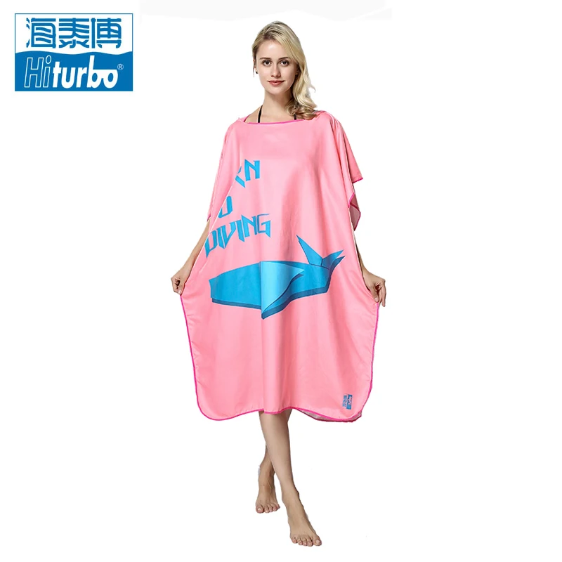 

Printed Geometry Whale Women Beach Towel Bathrobes Beach Bathing Towel Portable Warm Clothes Diving Fast Drying Cloak Swimming