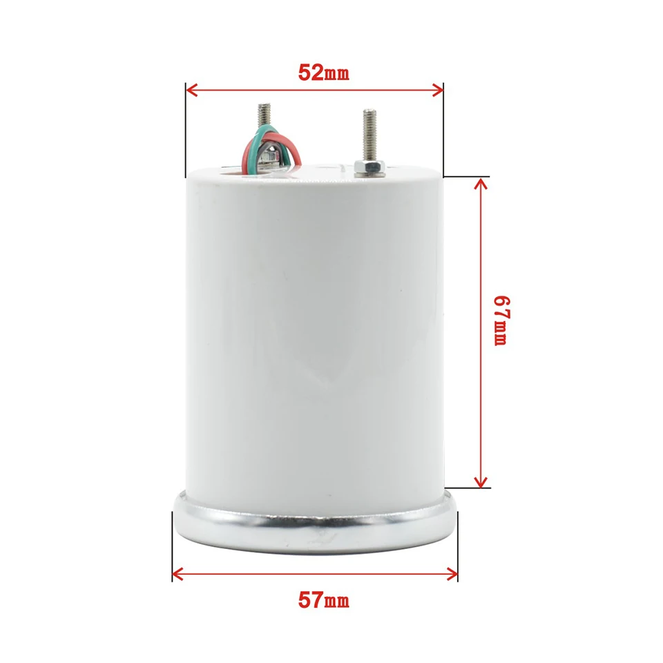 Universal de Fumo Medidor de Pressão de Óleo Luz de Fundo Branca com 7 Apontador Modificado Barras Sensor Frete Grátis 52mm 8 branca com 7 barras sensor frete grátis,