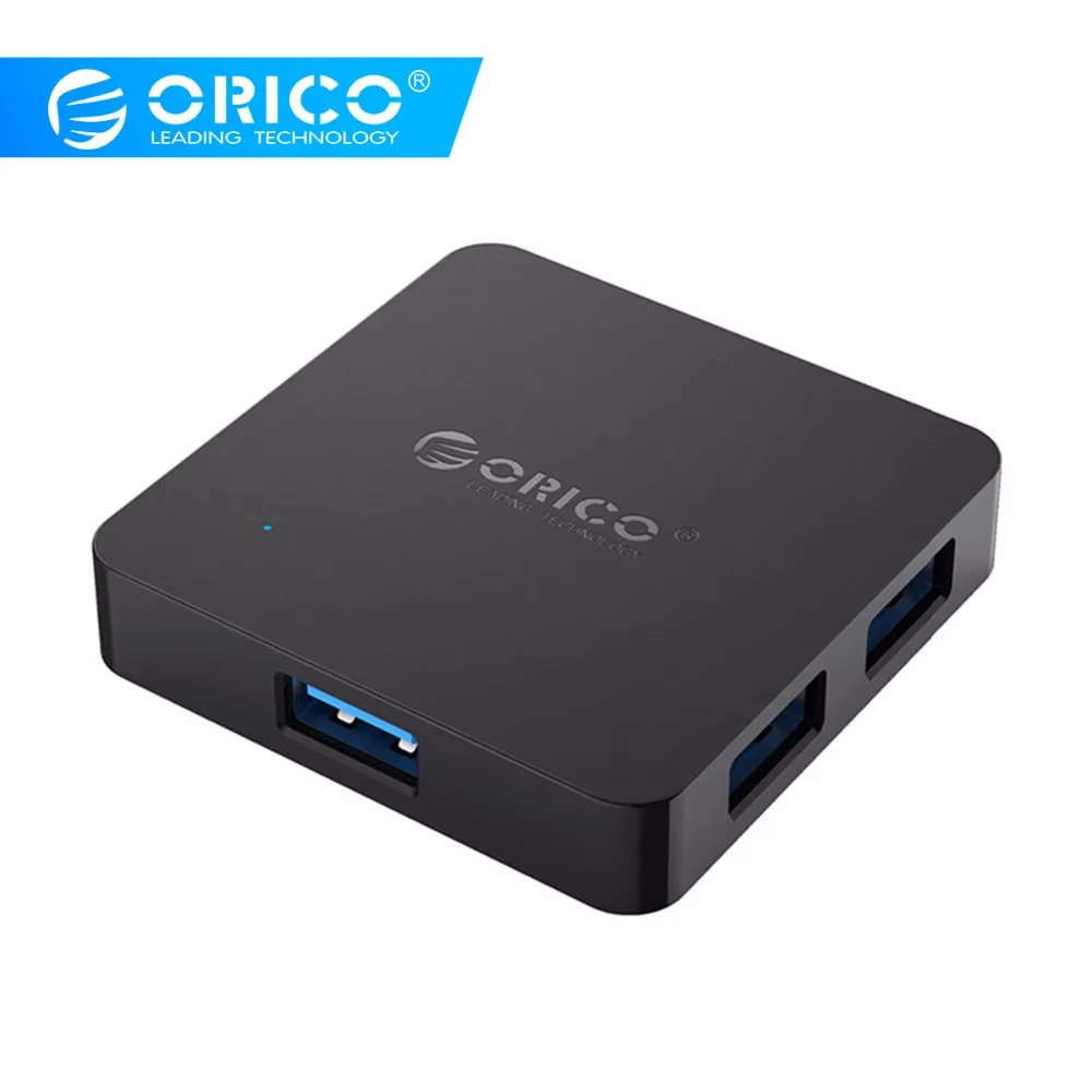 

ORICO USB HUB 5Gbps 4 Ports USB 3.0 Splitter Hub Portable OTG HUB with Micro B Power Port for Apple Macbook Laptop PC Tablet