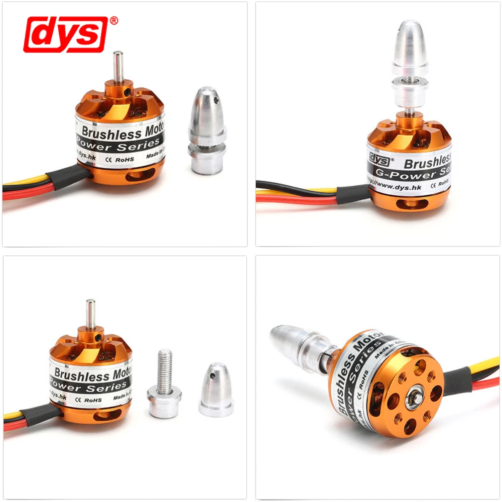 Радиоуправляемый мотор. DYS D2826 930KV 1000KV 1400KV бесщеточный мотор для радиоуправляемой