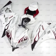 YZFR6 2006-2007 Обтекатели YZF600 R6 2007 тела комплекты для YAMAHA YZFR6 2006 БЕЛЫЙ обтекатель