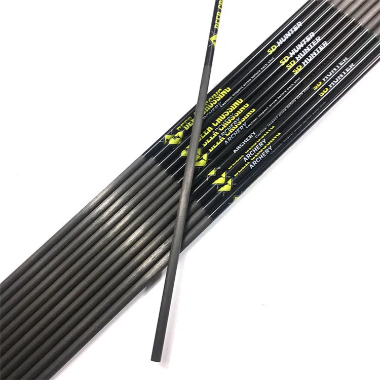 Haste da Flecha de Carbono Tiro com Arco 30 para a Caça Puro Espinha 900 ''comprimento od 5.7 Milímetros id 4.2 Arco 600 700 800 Mod. 1276451 11 milímetros ID 4.2 milímetros 30 para a Caça tiro com Arco Arco