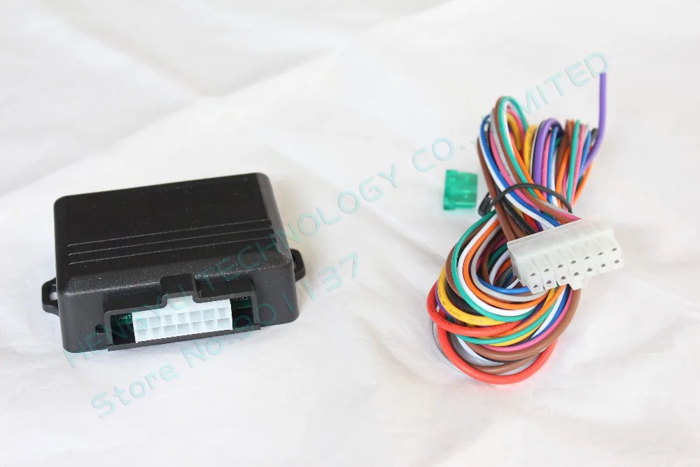

upgrade original car remote with engine start function,remote starter,press "lock" 3 time to start engine RI-S-B only for AT car