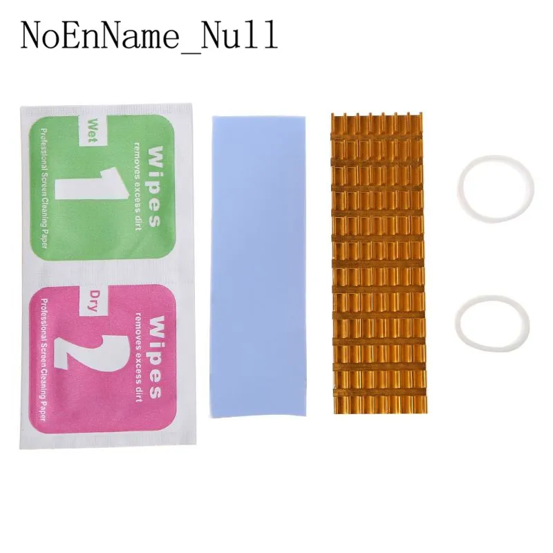 

Heatsink Heat Dissipation Radiator M.2 NGFF Cooling Heat Sink Heat Thermal Pads for M.2 NGFF 2280 PCI-E NVME SSD