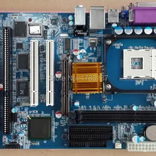 Новая 845GV 845GL 845 налог Промышленная материнская плата с 3 ISA 2PCI слотов для карт, 2 COM, 2 IDE HDD SDD разъем 478, VGA, HDMI, 1 AGP 4/8X