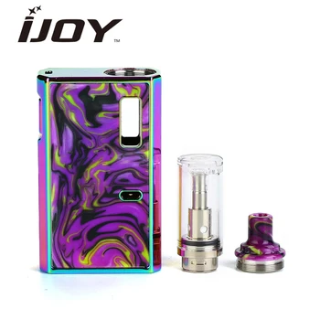 

100% Original IJOY Mercury 1100mAh Starter Kit 12W Output 2ml Capacity With Mesh Coil 1.0ohm/1.2ohm Vaporizer vs Ijoy shogun