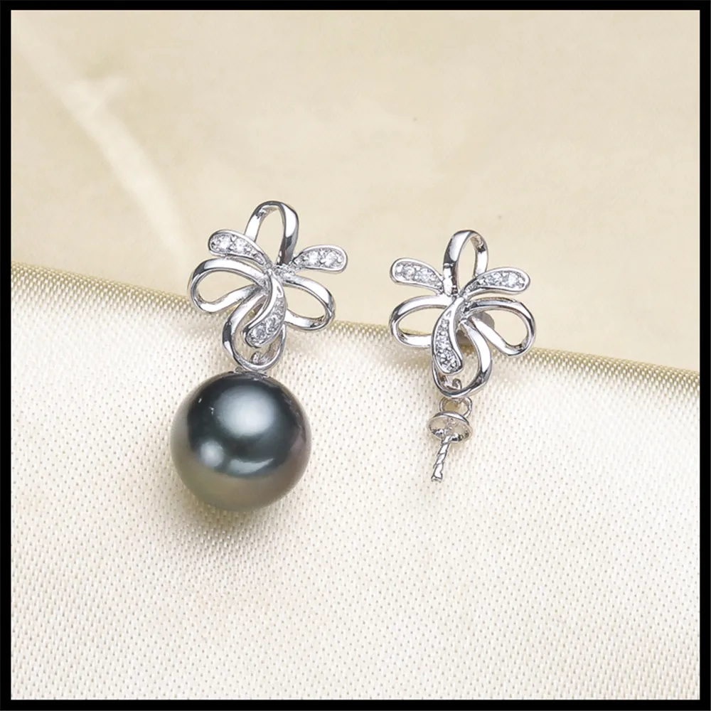 

Unique Design Hot Pearl Earrings Mountings, Drop Earrings Findings Settings Jewelry Parts Fittings Drop Earrings Accessories