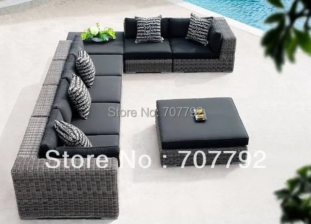 New design outdoor rattan furniture sofa set:-in Garden Sofas from ... New design outdoor rattan furniture sofa set:-in Garden Sofas from ...