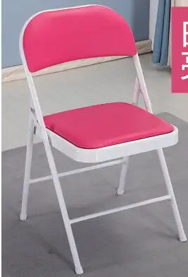 Пластик стулья. Ешьте стул. Спинка кресла для отдыха компьютерный стул - Цвет: 9