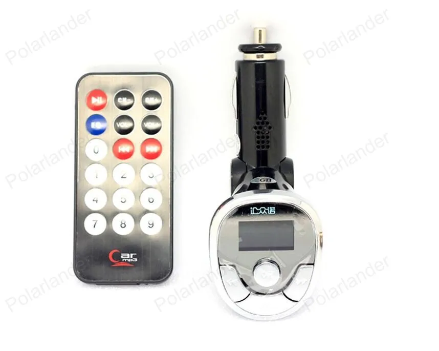 Новая распродажа автомобиля MP3 PlayerBluetooth FM передатчик аудио с дистанционным управлением FM модулятор Автомобильный свободный Ручной ЖК-экран