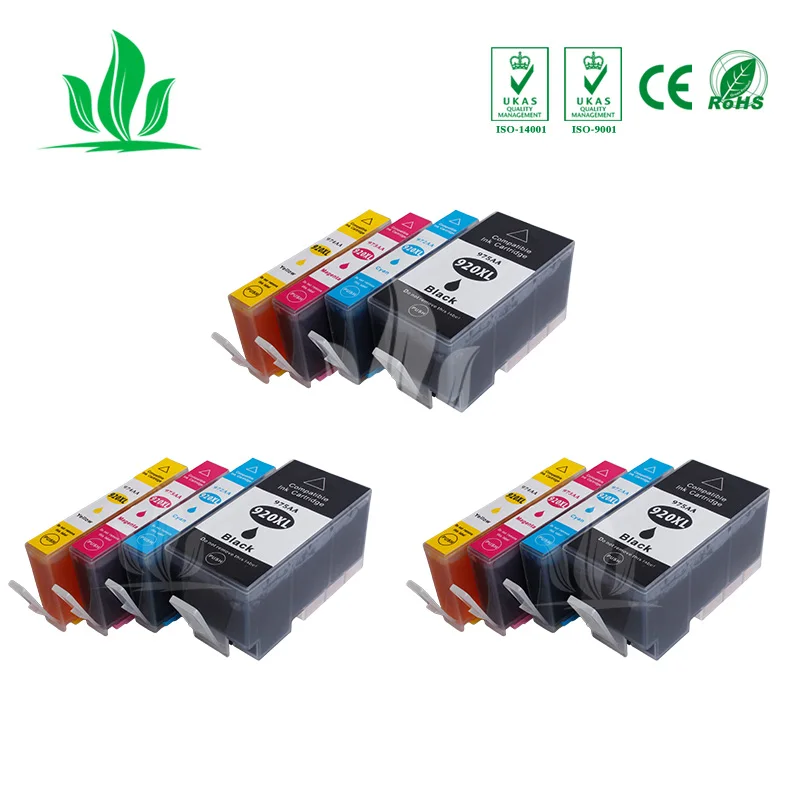3 sets compatible for HP 920XL Ink font b Cartridge b font HP officejet 6000 6000A
