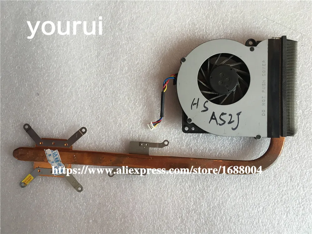 Original For ASUS heatsink cooling fan cpu cooler K52 K52JR K52JU X52J A52J A52JT X52JT K52JT K52JN K52DR CPU | Компьютеры и офис