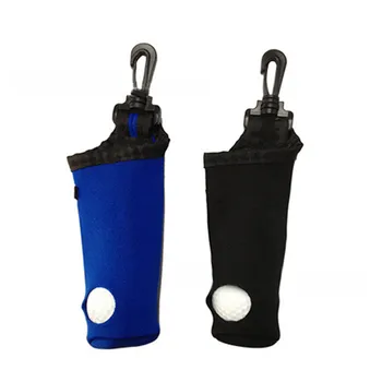 

Portable Small Neoprene Golf Ball Bag Golf Tees Holder Carrying Storage Case Pouch with Swivel Waist Belt Clip