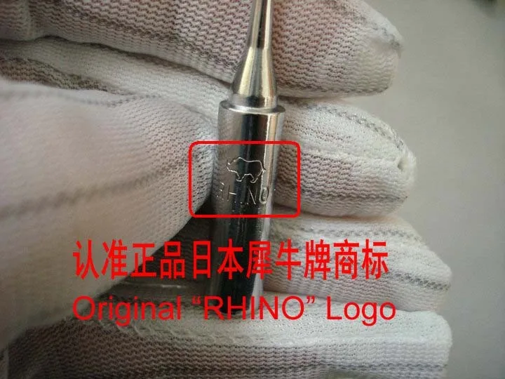 Японский RHINO бренд железный наконечник Модель 900 м-T-I ультра-прочный паяльник предназначен для 936 Welidng наконечник