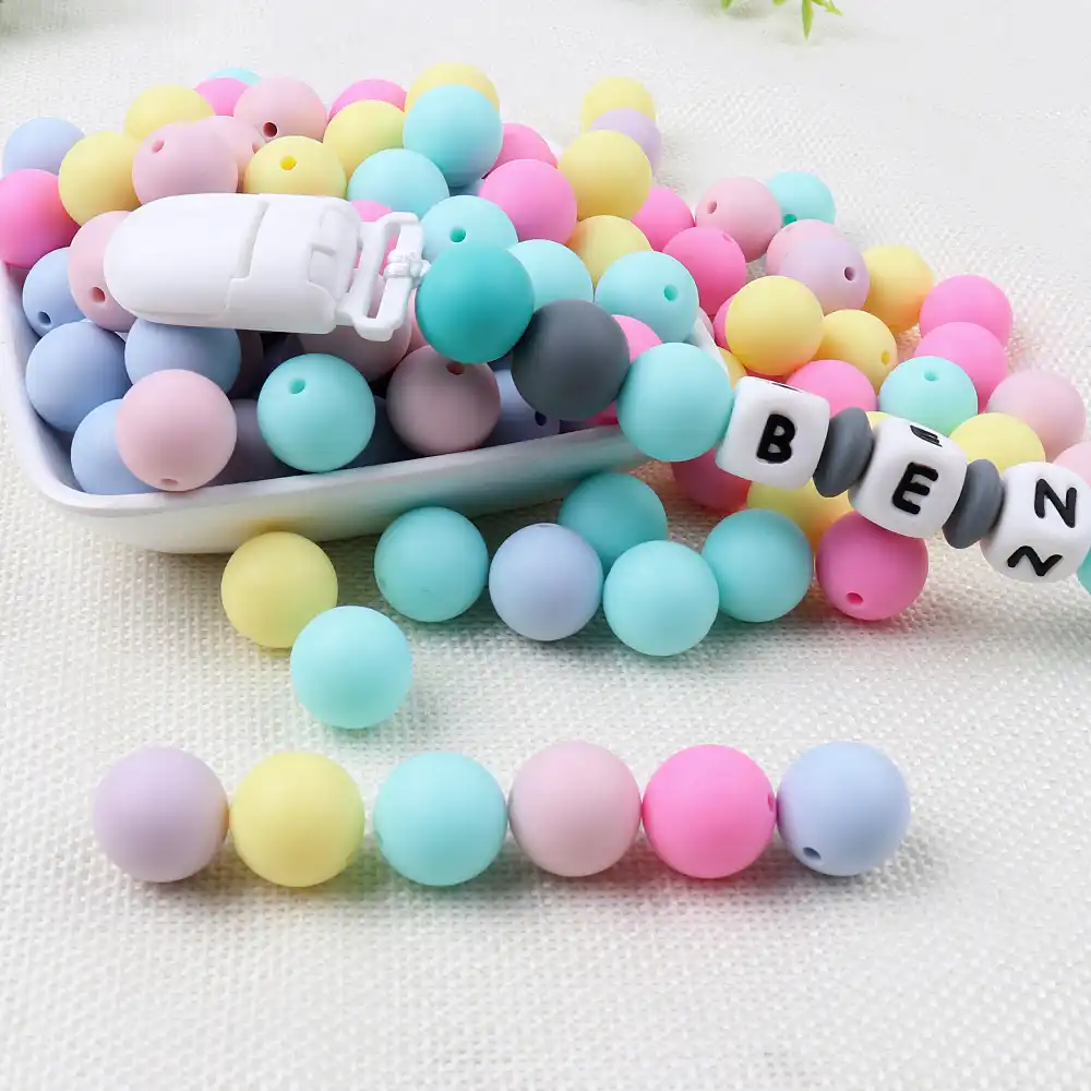 silicone beads for teethers