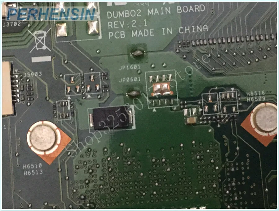 discounted  FOR Lenovo FOR G710 Z710 laptop motherboard DUMBO 2 NON-integrated 69N0B5M27A02 REV 2.1