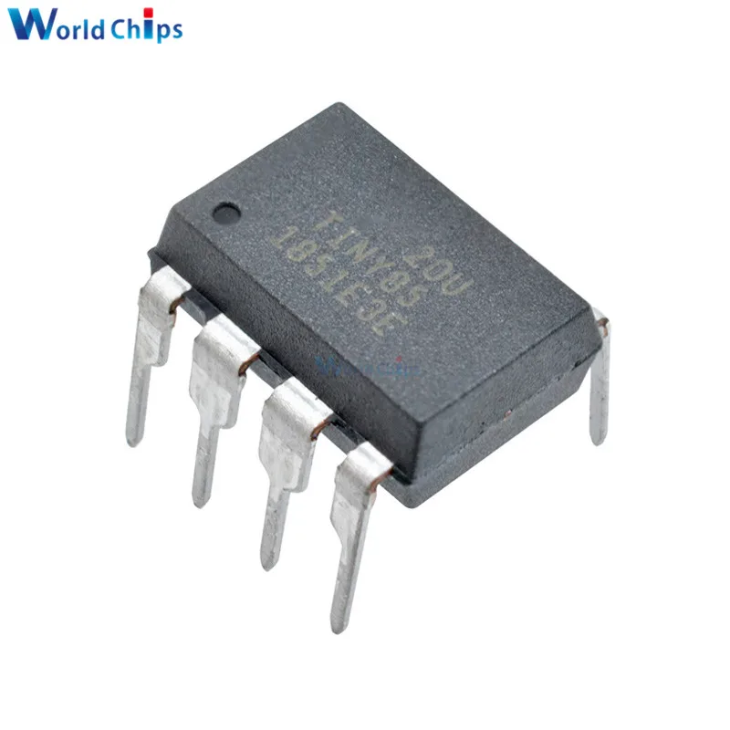 5 шт./лот IC чип фонарь DIP 8 ATTINY85 MCU бит ATTINY 20 МГц контактов микроконтроллер чипы