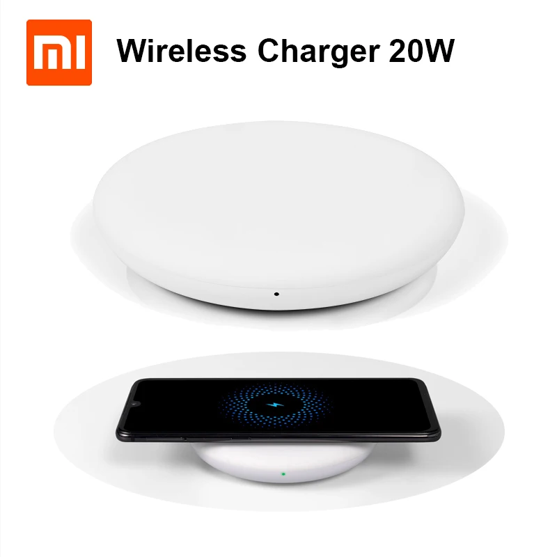 Быстрая доставка Беспроводное зарядное устройство Xiaomi 20 Вт макс для Mi 9 (20 Вт) MIX 2