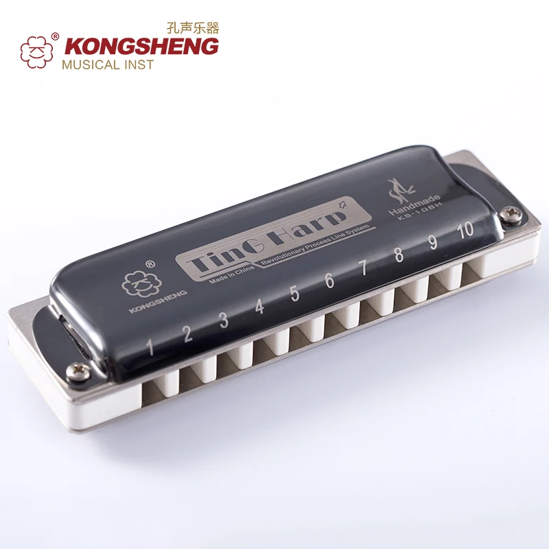 KONGSHENG هارمونيكا دياتونيك 10 ثقوب البلوز مفتاح نزل C D E F G الفم أوغان آلة موسيقية البلوز القيثارة المهنة هارمونيكا KONGSHENG هارمونيكا دياتونيك 10 ثقوب البلوز مفتاح نزل C D E F G الفم أوغان آلة موسيقية البلوز القيثارة المهنة هارمونيكا